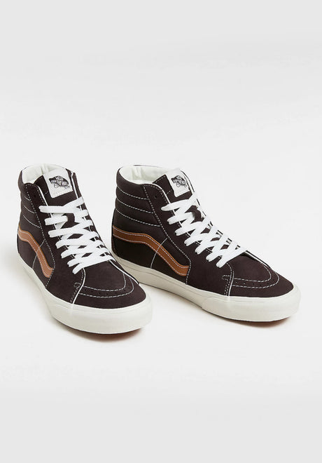 Vans Sk8-Hi Schuhe Jungs vintage-afterdark – Rückenansicht