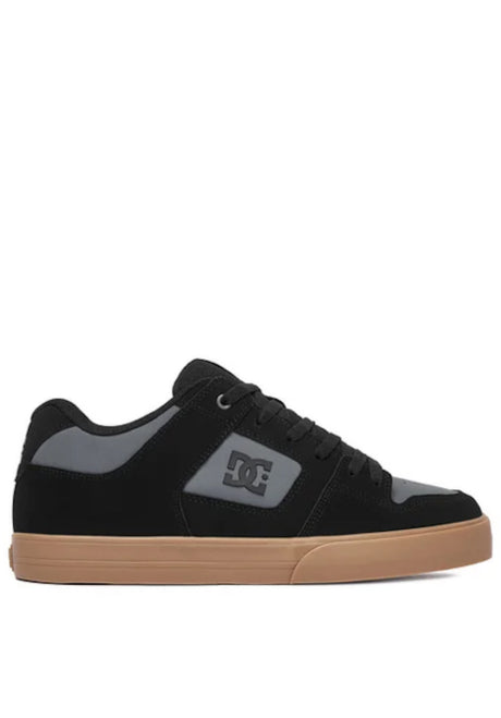 DC Shoes Pure Schuhe Jungs black-grey-gum – Vorderansicht