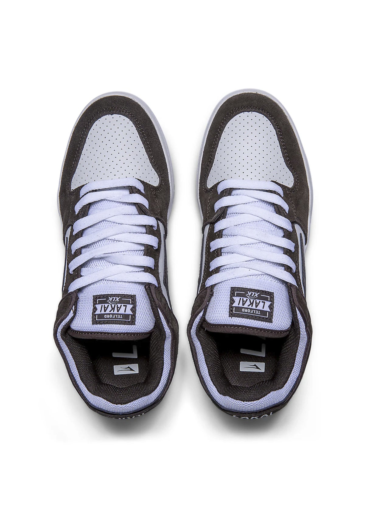 Lakai Telford Schuhe Jungs chocolate-white – Detailansicht 1