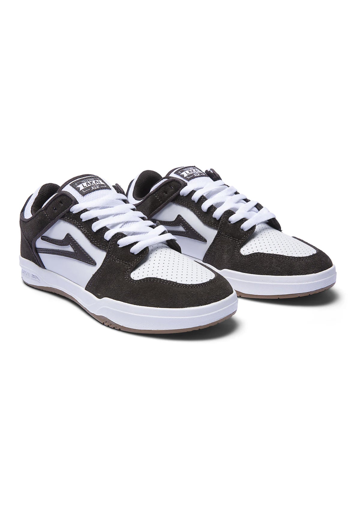 Lakai Telford Schuhe Jungs chocolate-white – Rückenansicht