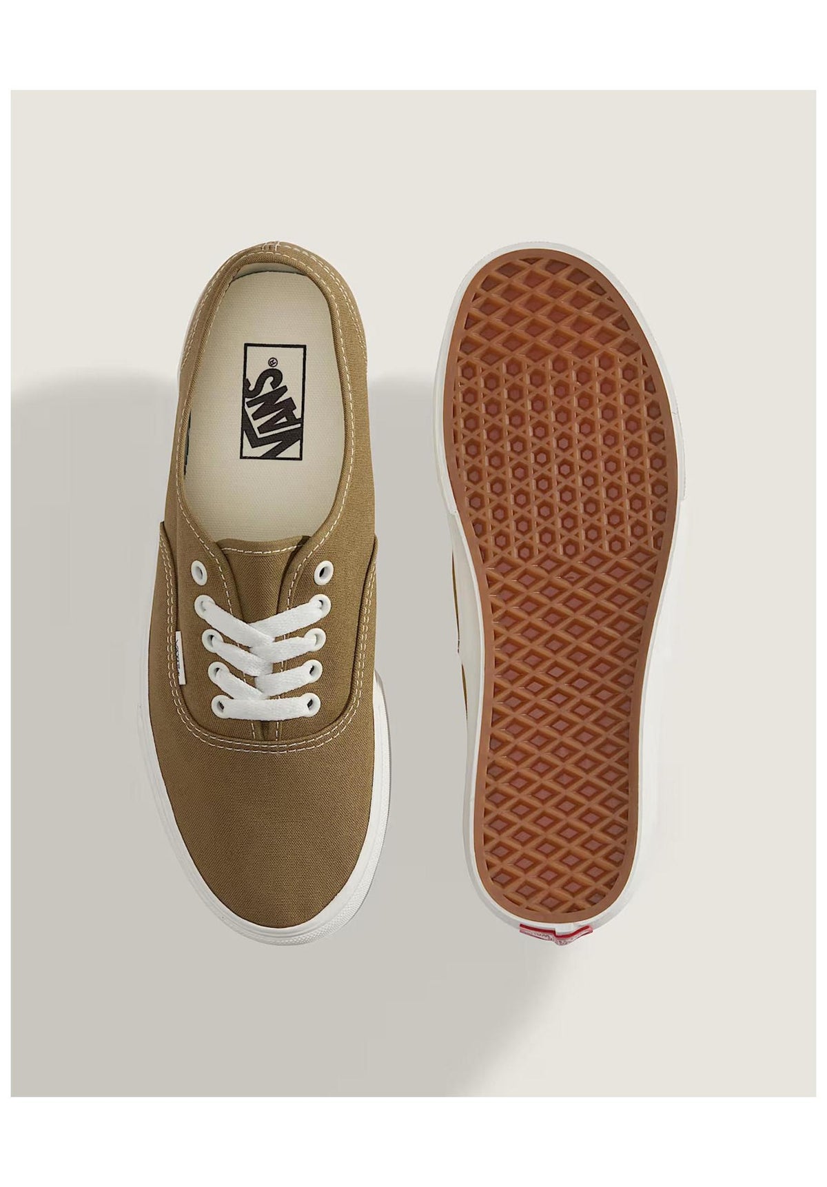 Vans Authentic Schuhe Jungs colortheory-olivebrown – Detailansicht 1