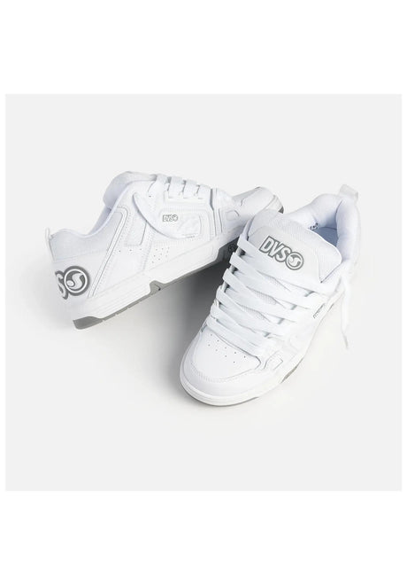 DVS Comanche Schuhe Jungs white-white-grey – Rückenansicht