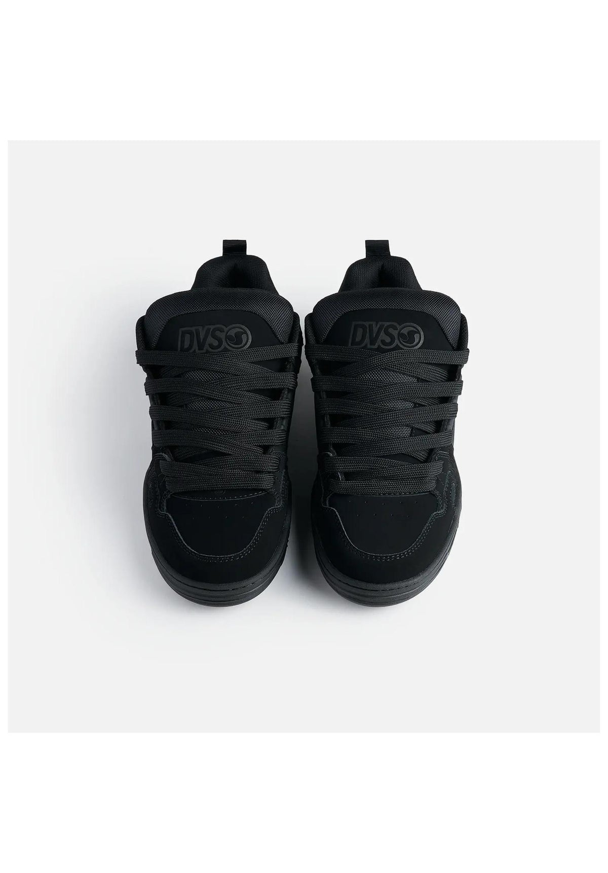 DVS Comanche Schuhe Jungs black-black-black-nubuck – Detailansicht 1