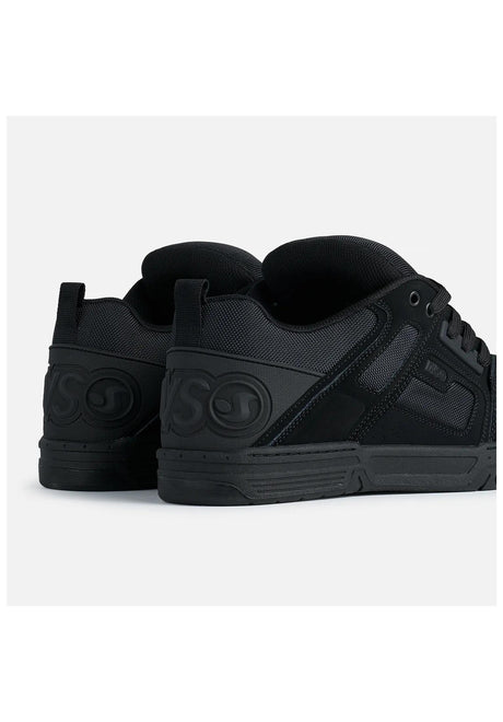 DVS Comanche Schuhe Jungs black-black-black-nubuck – Oberansicht