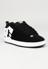 DC Shoes Court Graffik Schuhe Jungs black – Vorderansicht