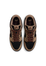 Nike SB Dunk Low Pro Schuhe Jungs filbert-chocolate-black-burgundy – Rückenansicht