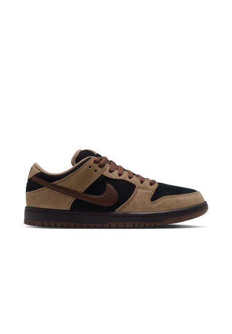 Nike SB Dunk Low Pro Schuhe Jungs filbert-chocolate-black-burgundy – Vorderansicht