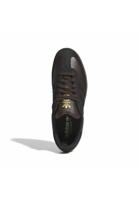 adidas-skateboarding Samba ADV Schuhe Jungs darkbrown-coreblack-gum5 – Detailansicht 1