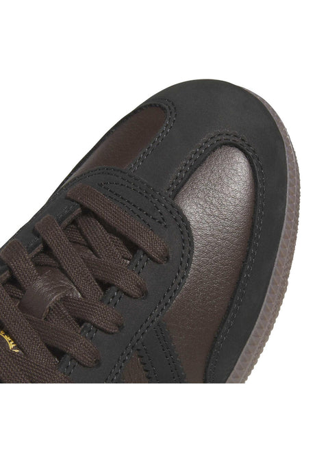 adidas-skateboarding Samba ADV Schuhe Jungs darkbrown-coreblack-gum5 – Oberansicht