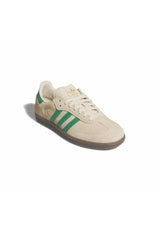 adidas-skateboarding Samba ADV Schuhe Jungs sandstrata-courtgreen-gum4 – Vorderansicht