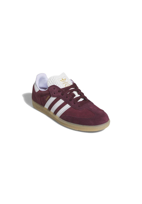 adidas-skateboarding Samba ADV Schuhe Jungs shadowred-ftwwhite-maroon – Vorderansicht