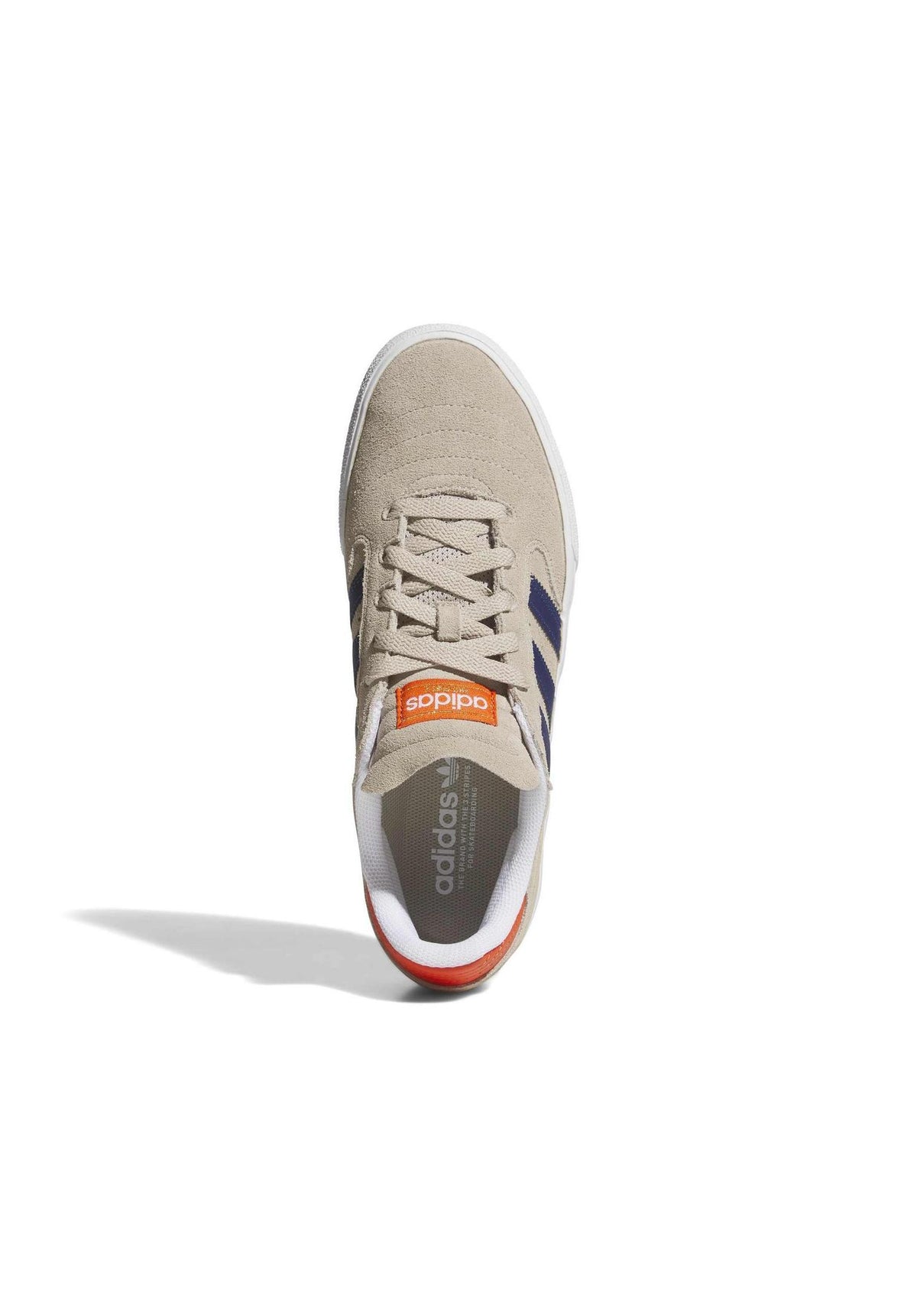 adidas-skateboarding Busenitz Vulc II Schuhe Jungs wonderbeige-darkblue-collegiateorange – Detailansicht 1