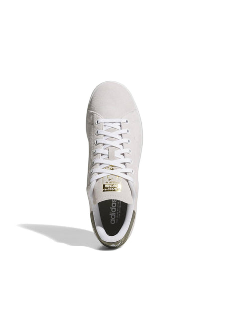 adidas-skateboarding Stan Smith ADV Schuhe Jungs crystalwhite-olive-gold – Detailansicht 1