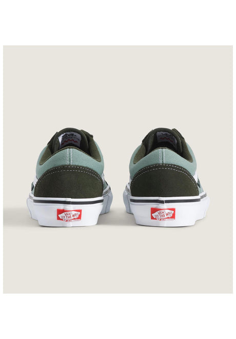 Vans Skate Old Skool Schuhe Jungs obsidian-fern – Detailansicht 2