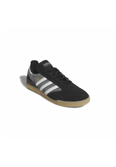 adidas-skateboarding Busenitz Indoor Super Schuhe Jungs coreblack-white-grey – Vorderansicht