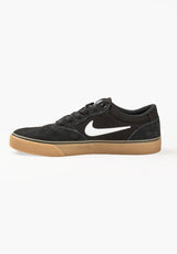 Nike SB Chron 2 Schuhe Jungs black-white-gum – Oberansicht