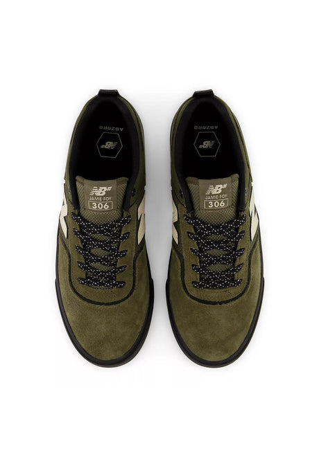 New Balance Numeric 306 Jamie Foy Schuhe Jungs olive-black – Detailansicht 1