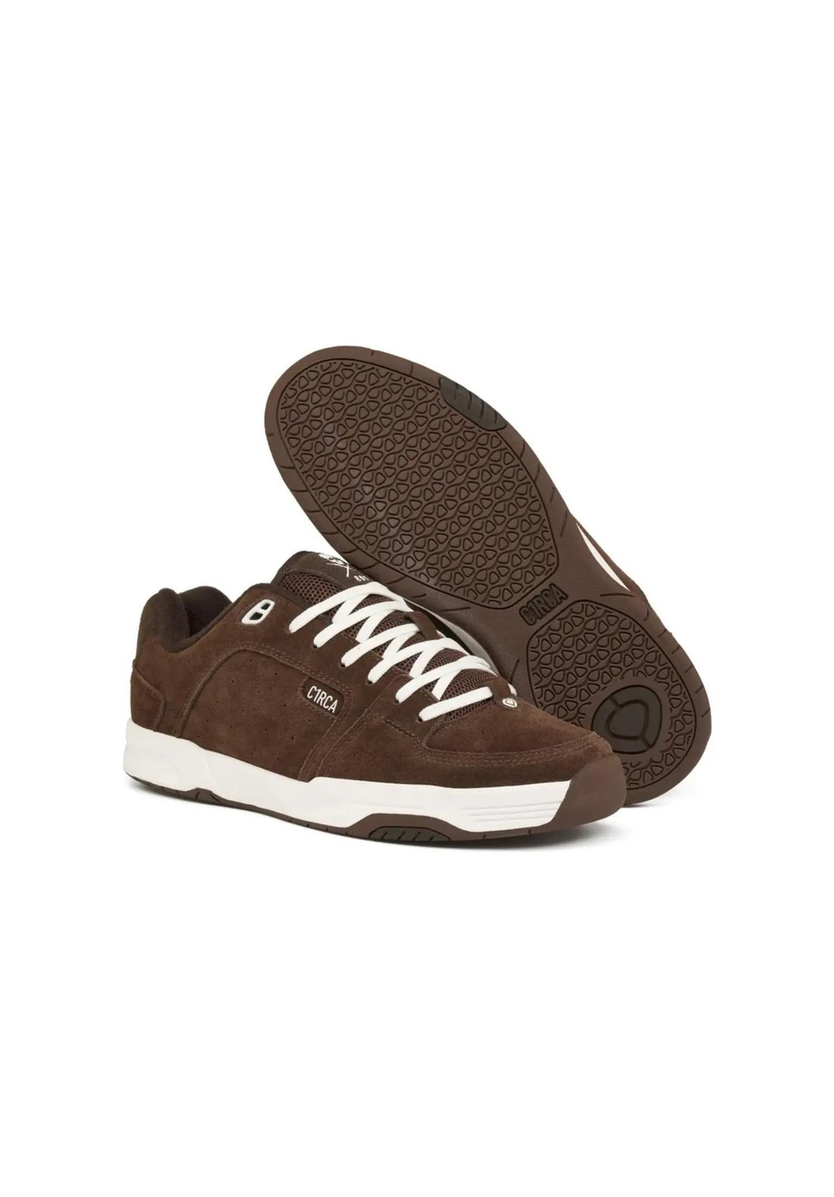 C1RCA 805 Schuhe Jungs pottingsoil-brown-white – Oberansicht