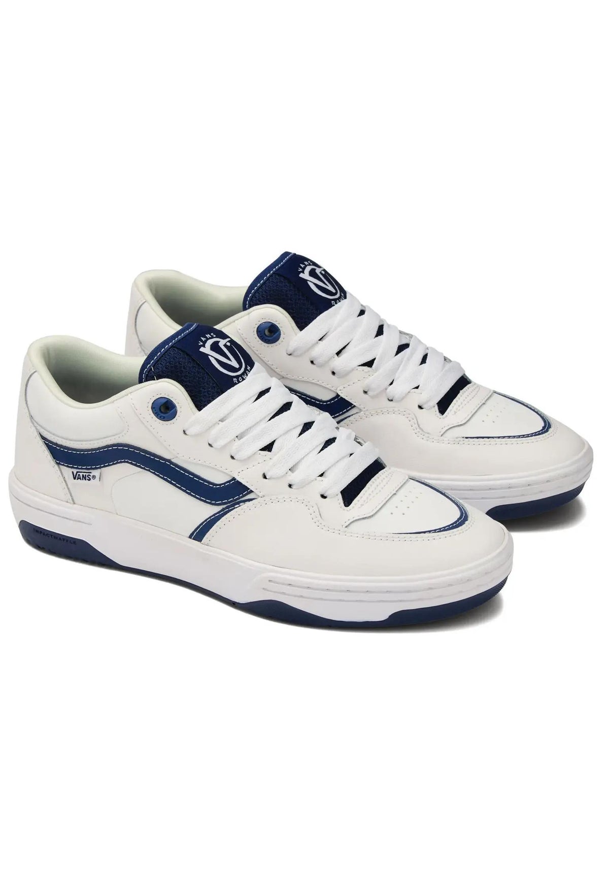 Vans Rowan 2 Schuhe Jungs white-navy – Rückenansicht