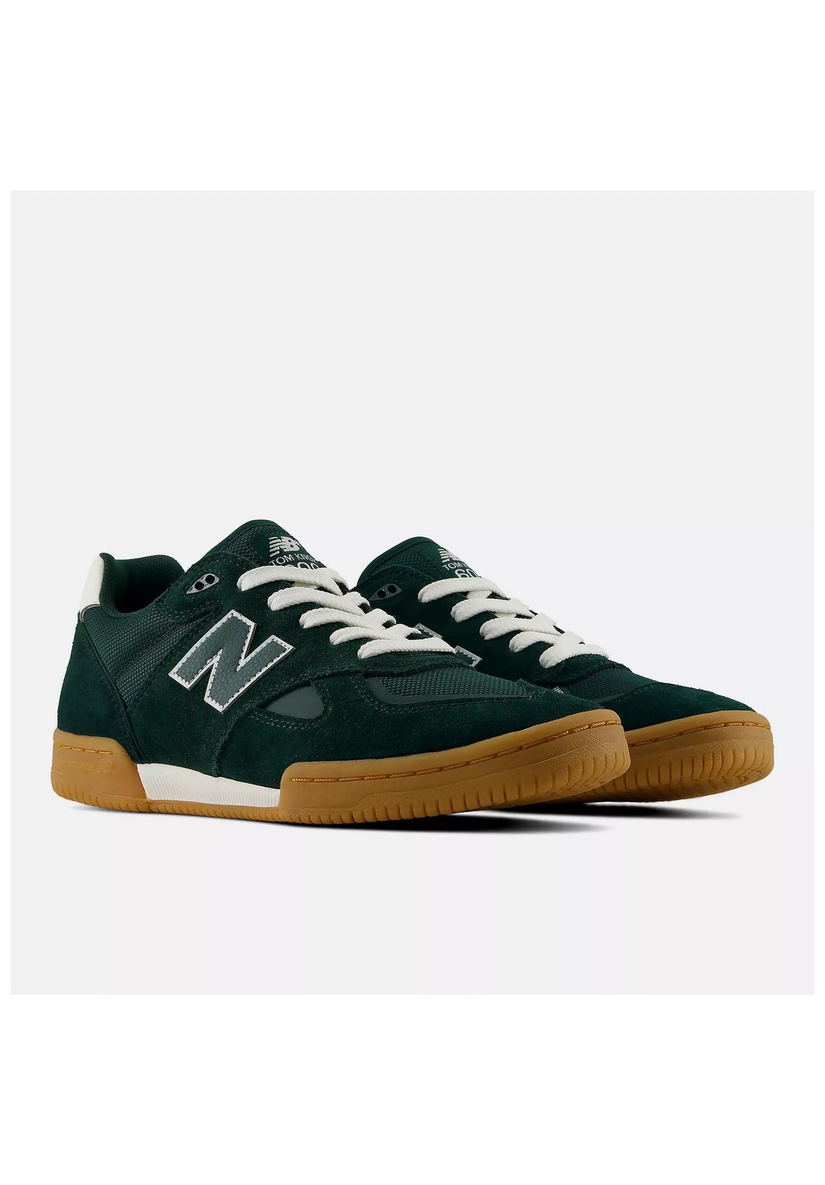 New Balance Numeric 600 Tom Knox Schuhe Jungs forest-white – Rückenansicht