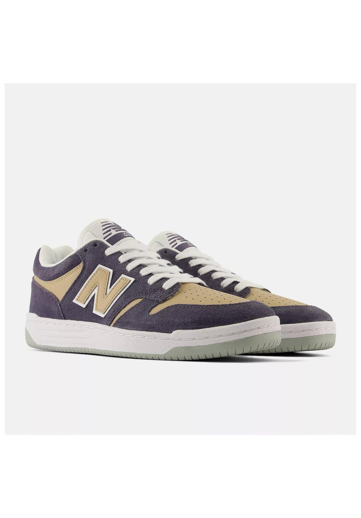 New Balance Numeric NM480 Schuhe Jungs meteorite-tan – Rückenansicht