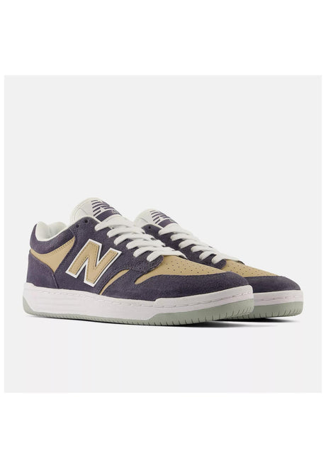 New Balance Numeric NM480 Schuhe Jungs meteorite-tan – Rückenansicht