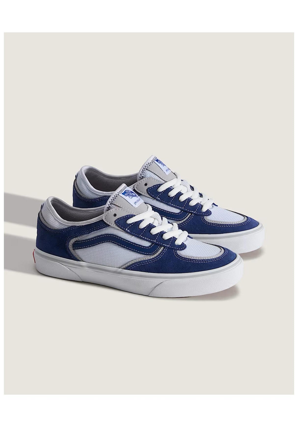 Vans Skate Rowley Schuhe Jungs truenavy-white – Rückenansicht