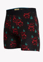 Santa Rips Boxer Brief Wholester black Vorderansicht