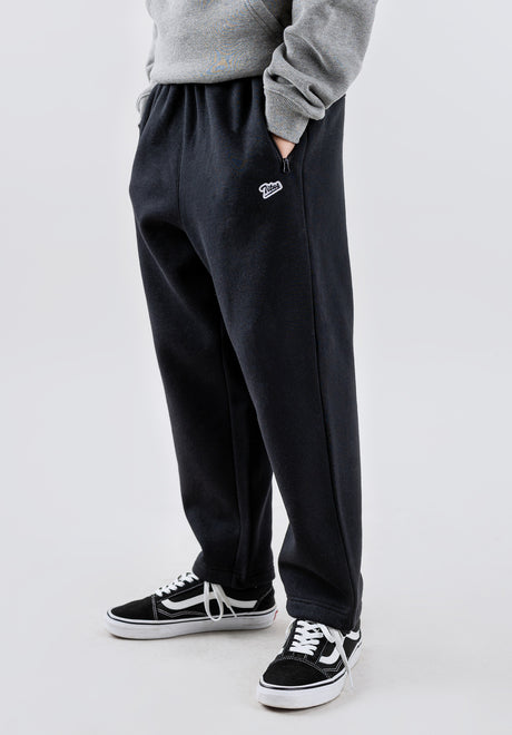 TITUS Script Jogger Kids Jogginghose black – Rückenansicht