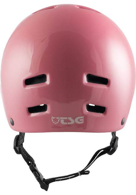 TSG Nipper Mini Solid Color Kids Helm gloss baby pink – Rückenansicht