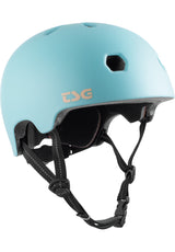 TSG Meta Solid Color Helm satin blue tint – Vorderansicht