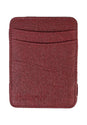 Magic Wallet Coin Vegan mulberry Vorderansicht