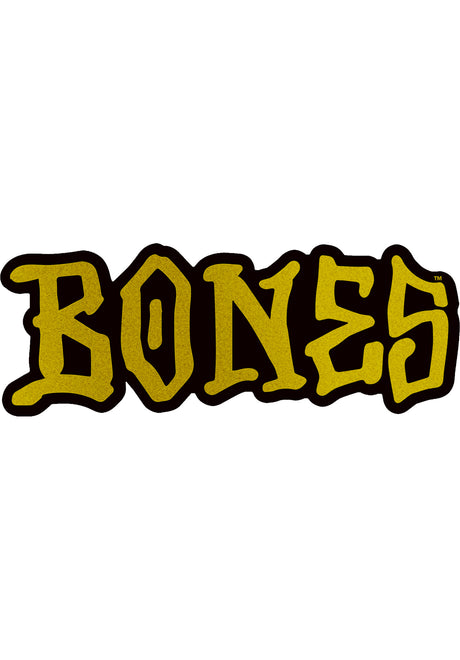 OG Bones 5 Sticker gold Vorderansicht