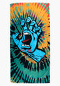 Screaming Hand Beach Towel rust-tiedye Vorderansicht