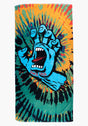 Screaming Hand Beach Towel rust-tiedye Vorderansicht