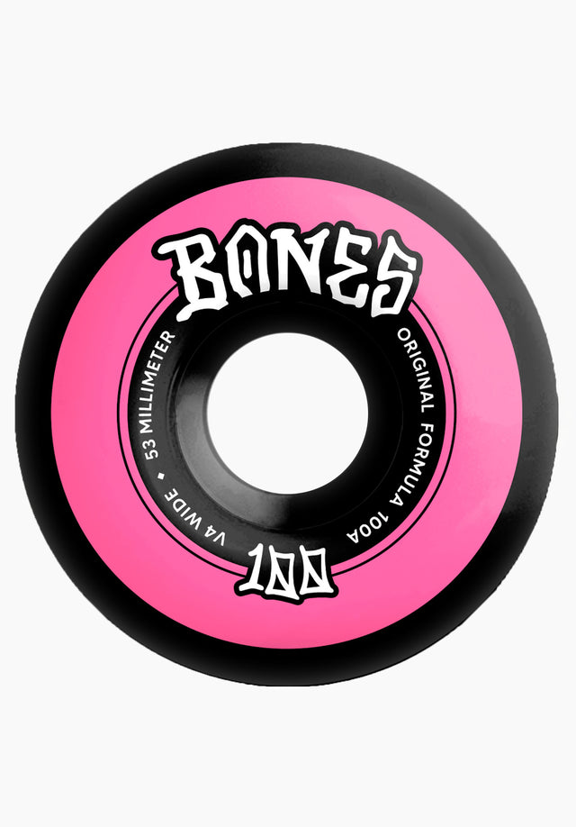 100's Originals V4 Wide black-pink Vorderansicht