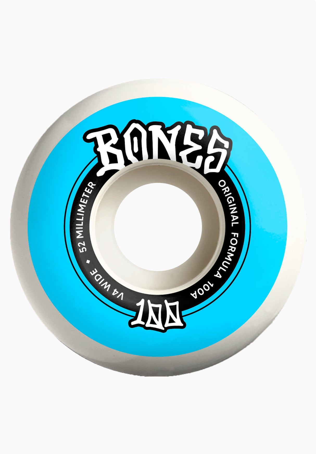 100's Originals V4 Wide white-blue Vorderansicht