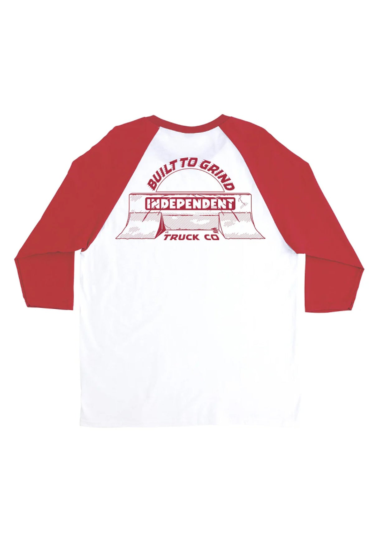 Bar-rier 3/4 Sleeve midweight white-red Vorderansicht