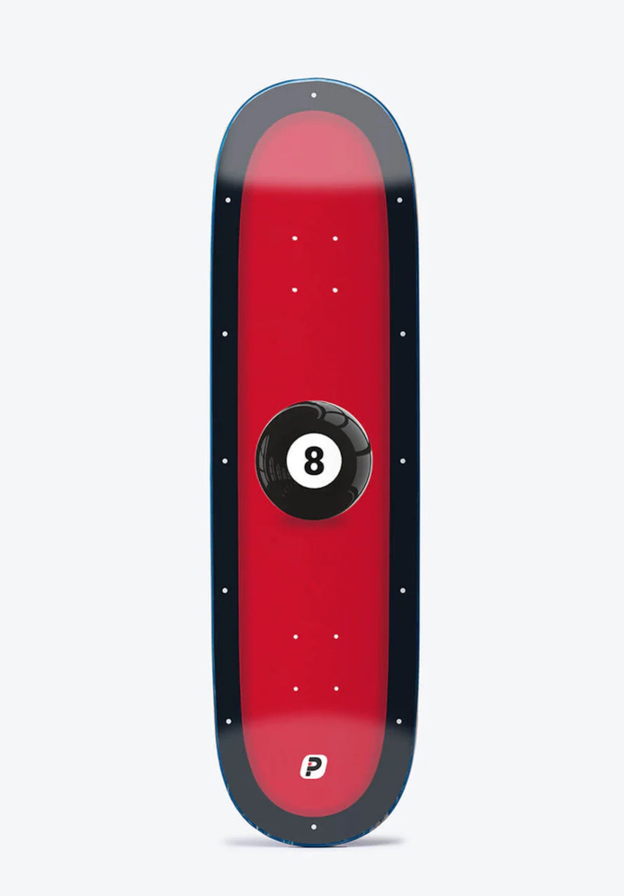 8-Ball black-red Vorderansicht