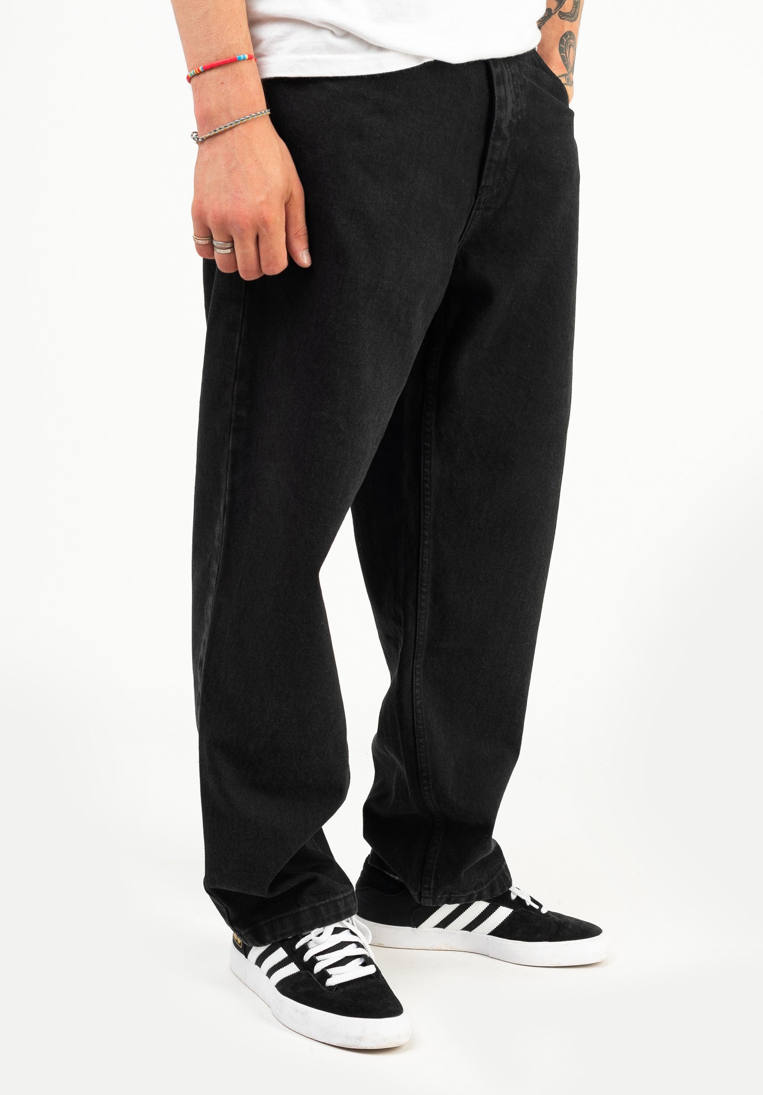 93! Denim Polar Skate Co Jeans in pitchblack für Herren – TITUS