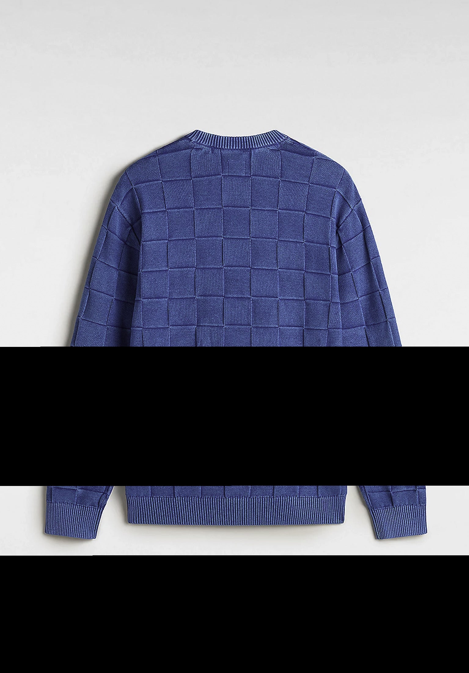 Acid Check Crew Vans Sweatshirt in trueblue für Herren – TITUS