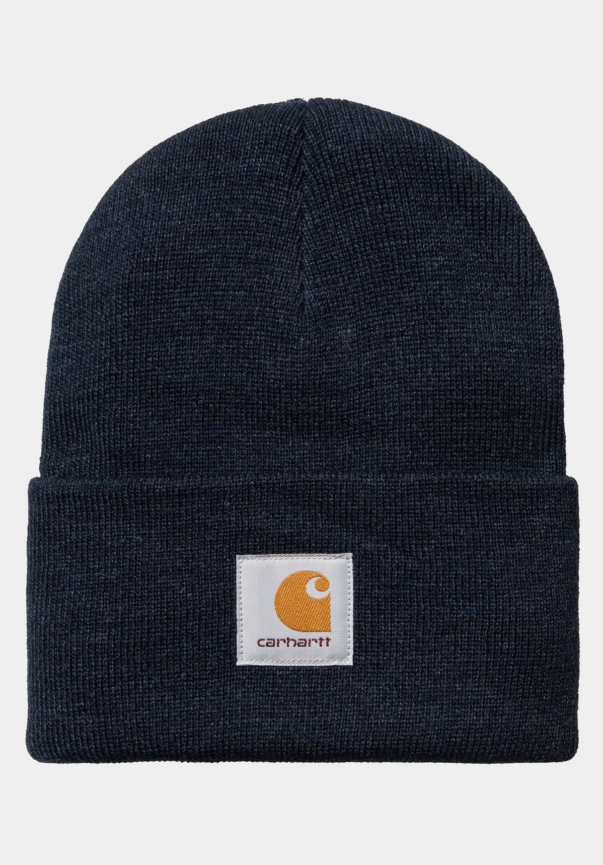 Acrylic Watch Hat (Heather) darknavy-heather Vorderansicht