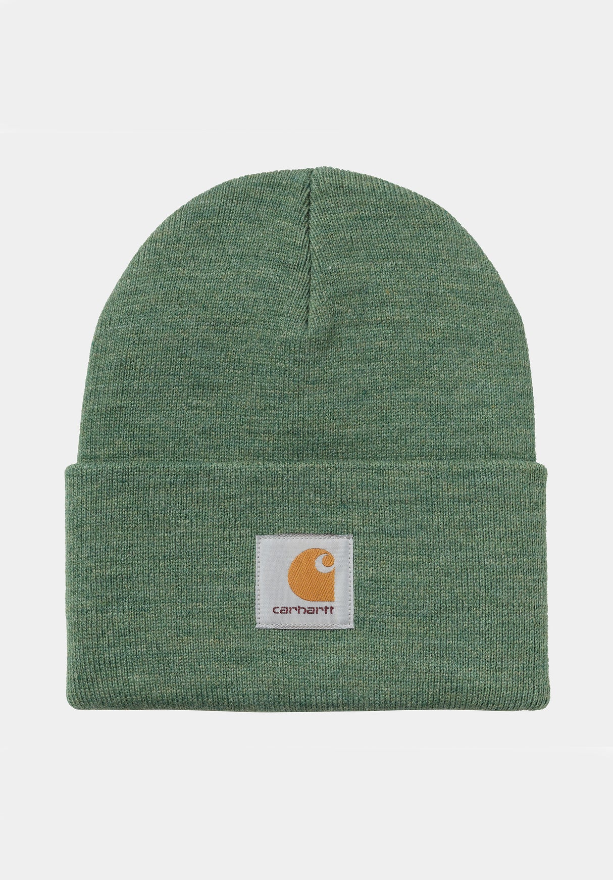 Acrylic Watch Hat (Heather) duckgreen-heather Vorderansicht