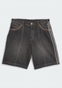 Tyshawn Short black Vorderansicht
