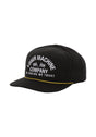 Raceway Redux 5-Panel Snapback Unstructured black Vorderansicht
