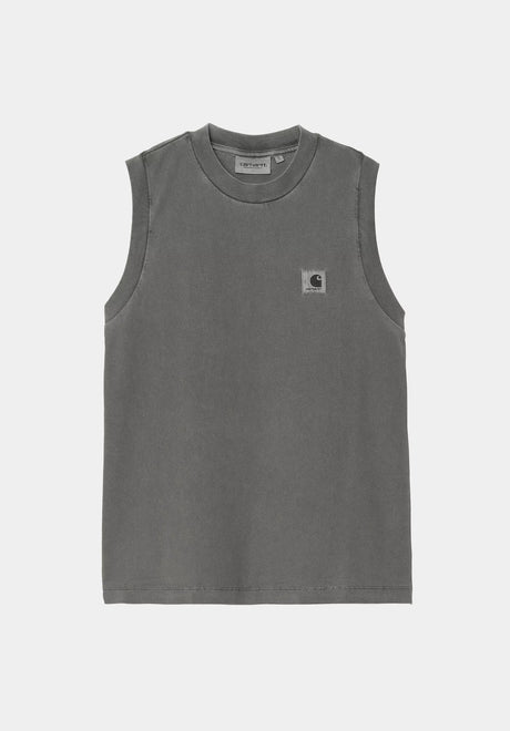 W' Nelson A-Shirt graphitegarmentdyed Rueckenansicht