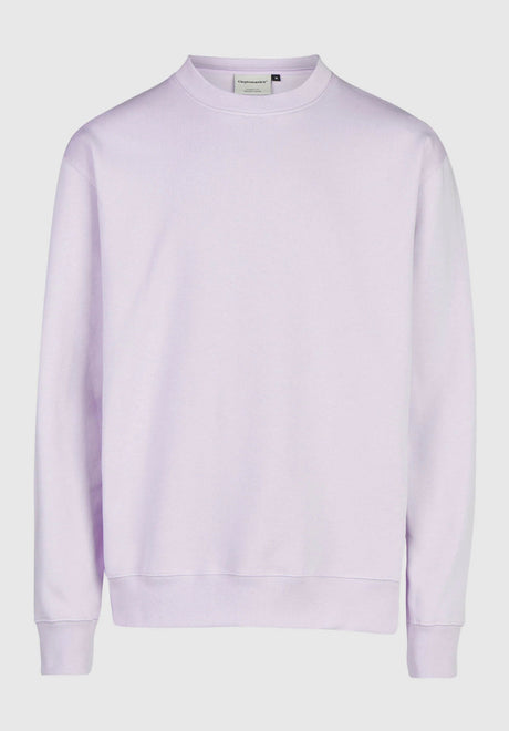 Cleptomanicx Ligull Classic Sweatshirt lavender – Vorderansicht