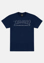 Shadow Mag Logo navy Vorderansicht