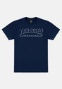Shadow Mag Logo navy Vorderansicht