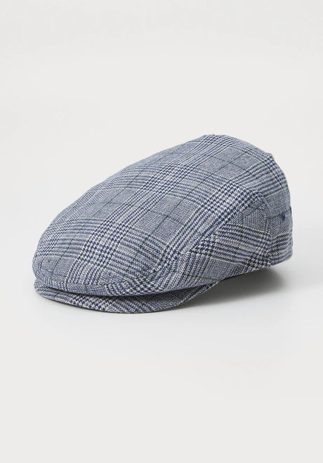 Hooligan LW blue-offwhitehoundstooth Vorderansicht